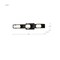 Nuvo Jenkins, 24 Inch 3 Light LED Vanity, Matte Black with Frosted Glass 62/2243 - alternate 6